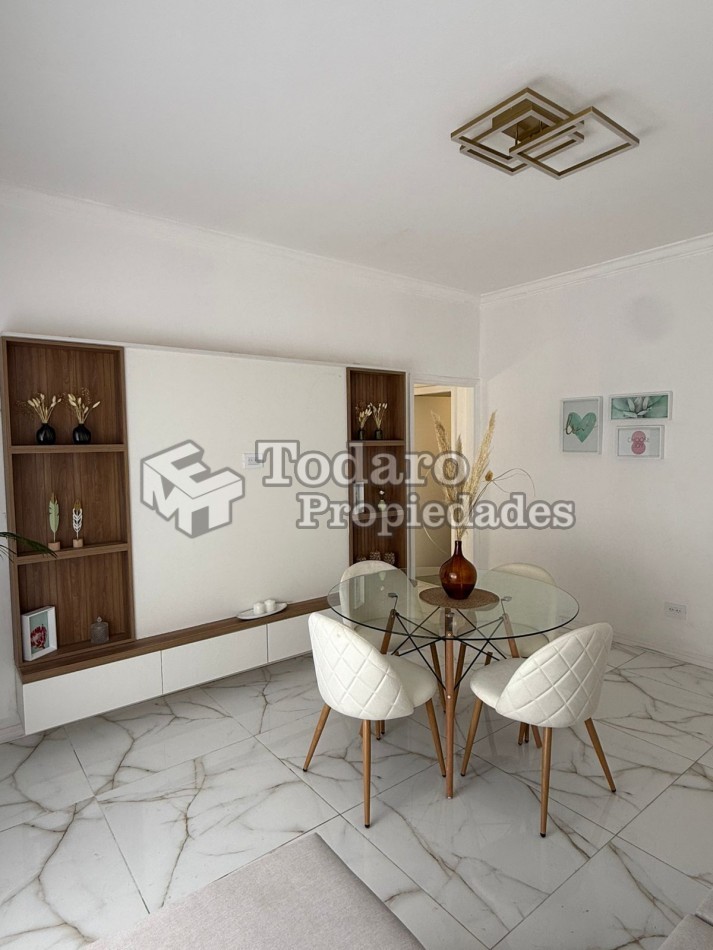 Excelente departamento 3 ambientes reciclado luminoso y con balcon